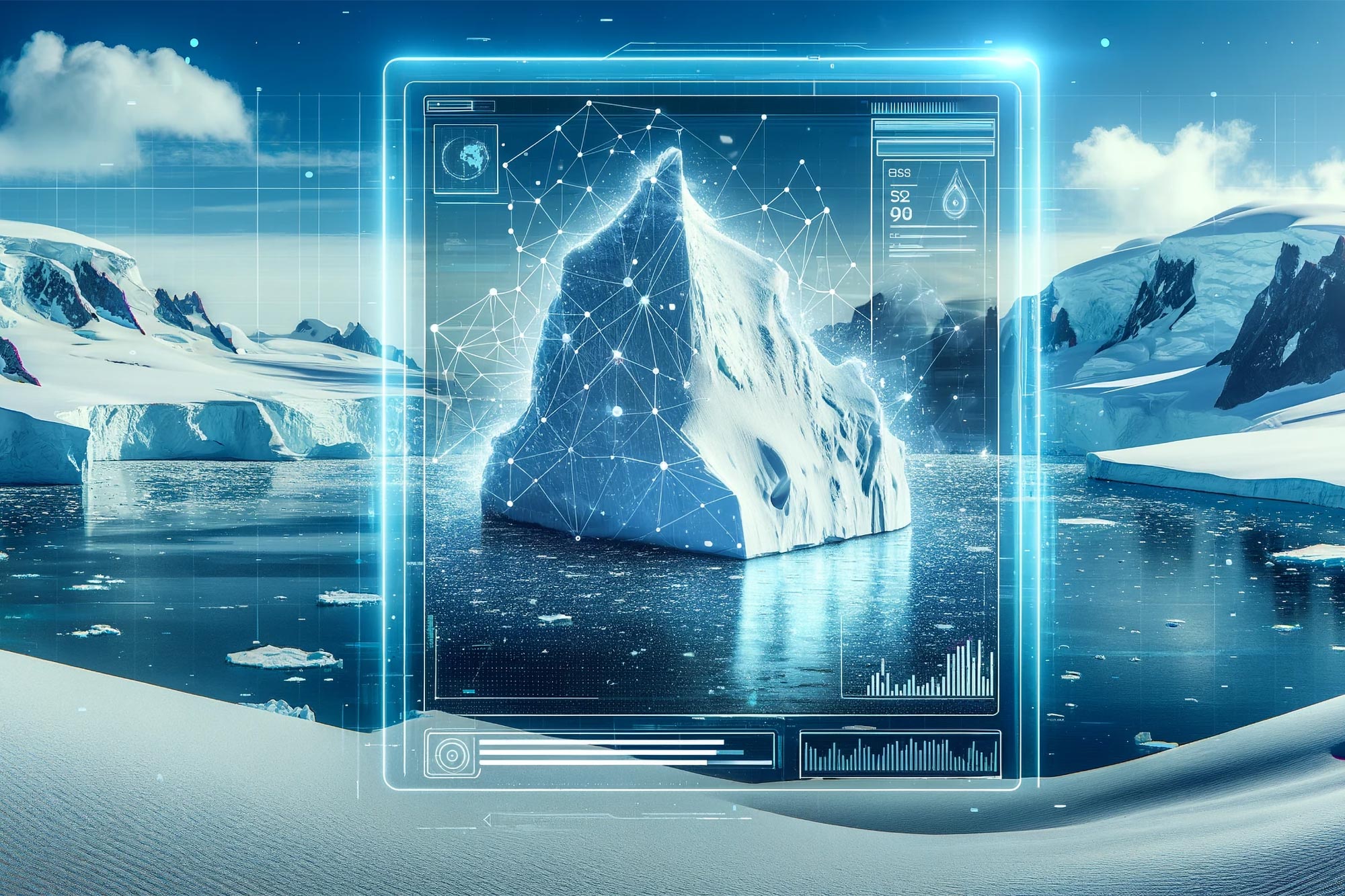 Cartographie des iceberg à la vitesse de la foudre: l'IA est 10 000x plus vite que les humains