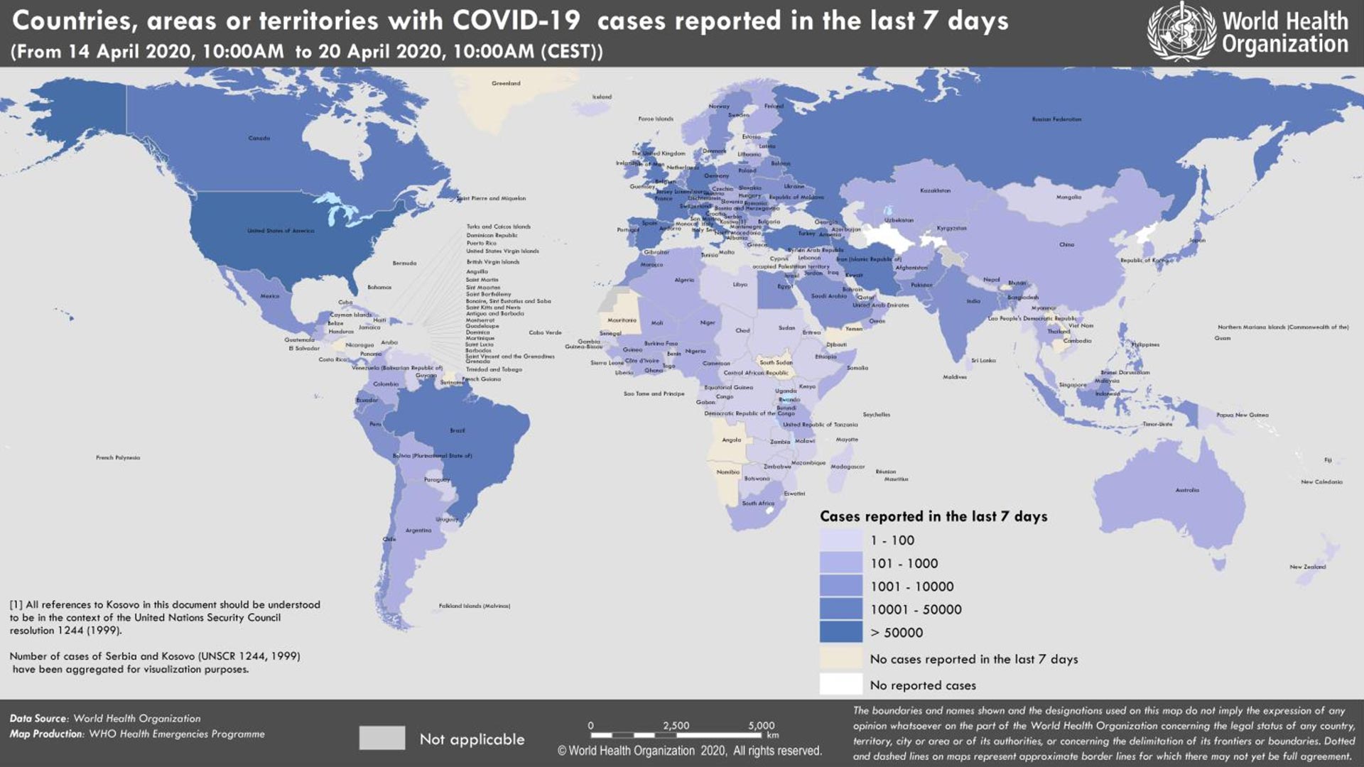 Carte du monde du coronavirus: 2 314 621 cas confirmés; 207 pays; 157 847 décès