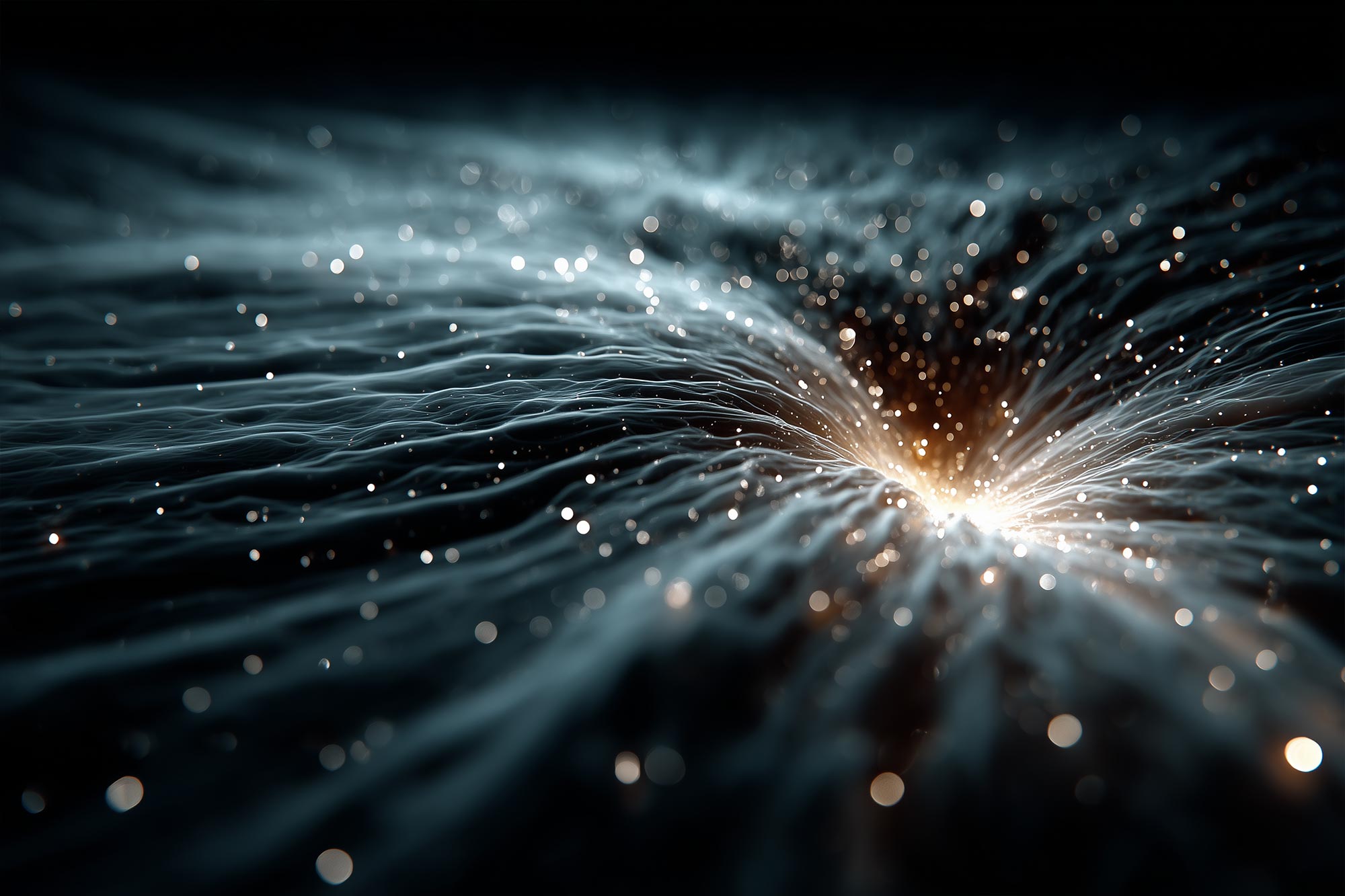 Comment la vitesse des particules se figeait dans l'obscurité: une torsion de l'intrigue cosmique explique la matière noire