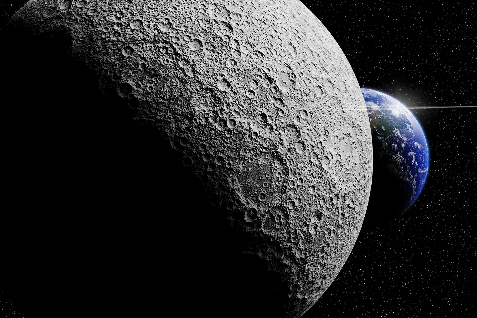 La Lune a de nouveau été touchée : des scientifiques de la NASA découvrent un cratère nouvellement formé