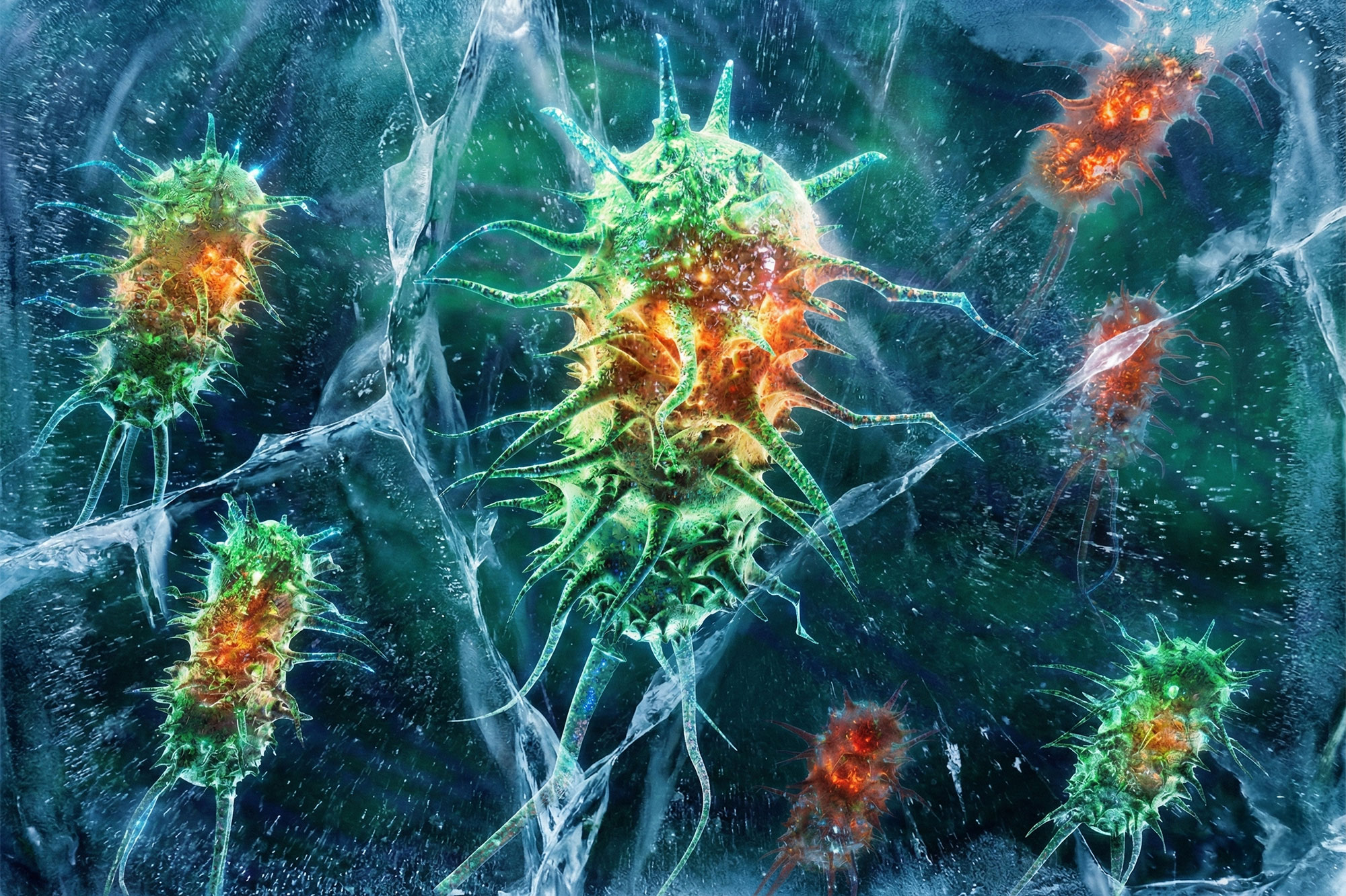 Les scientifiques mettent en garde : des bactéries de grottes de glace vieilles de 5 000 ans et résistantes aux antibiotiques modernes