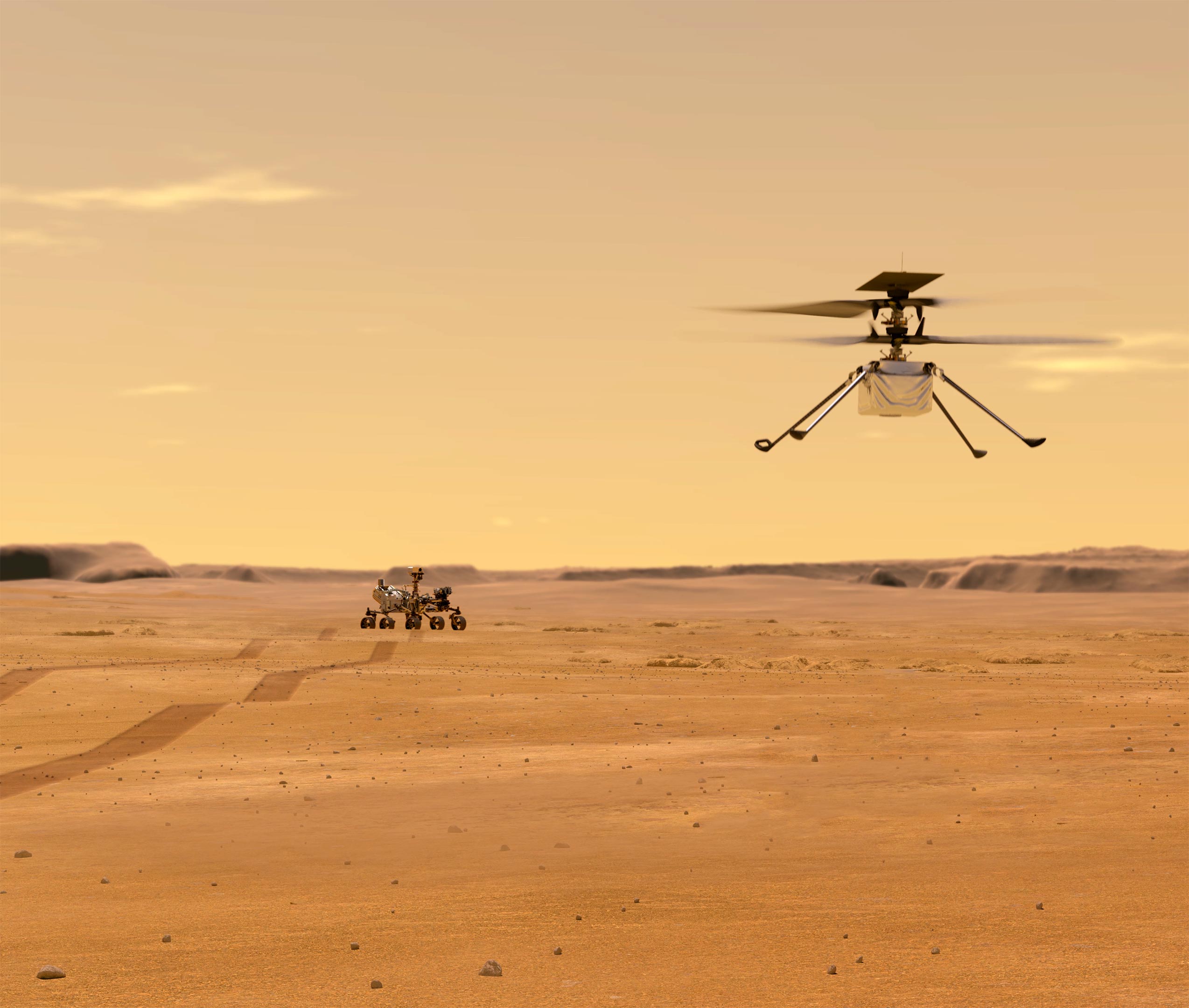 Hélicoptère d'ingéniosité de la NASA: Voler sur Mars devient de plus en plus difficile