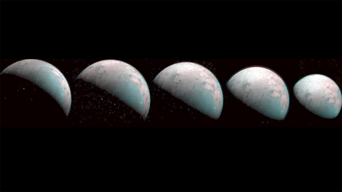 Le vaisseau spatial Juno de la NASA prend les premières images du pôle Nord de Jupiter Moon Ganymede