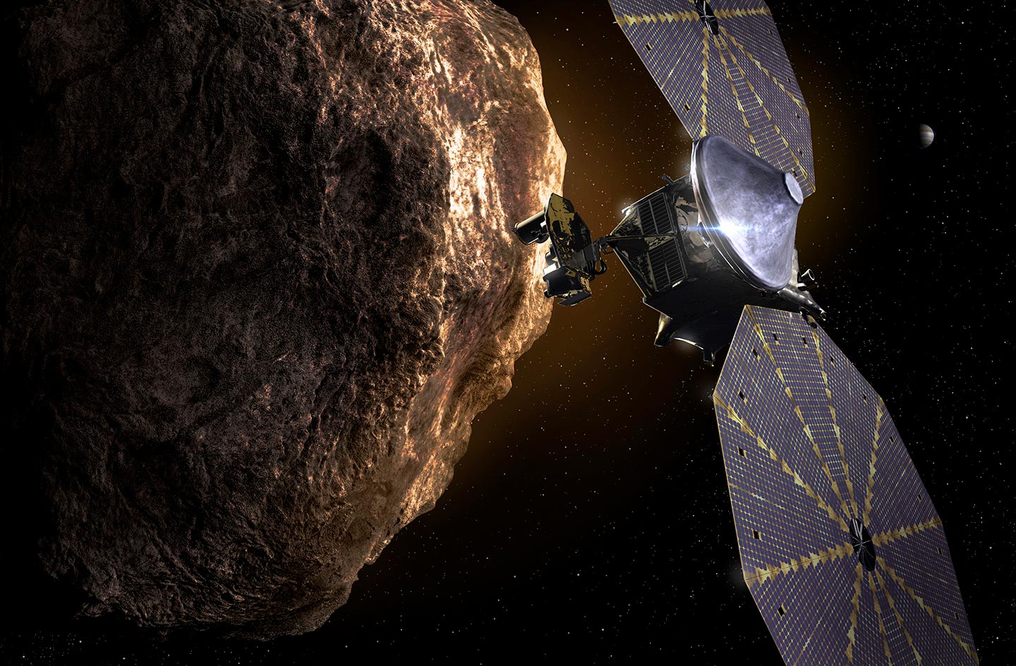 La première mission de la NASA à explorer les astéroïdes de Troie réussit un jalon critique