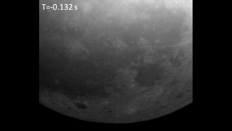 Neliota Project Views de lumière sur la surface de la lune