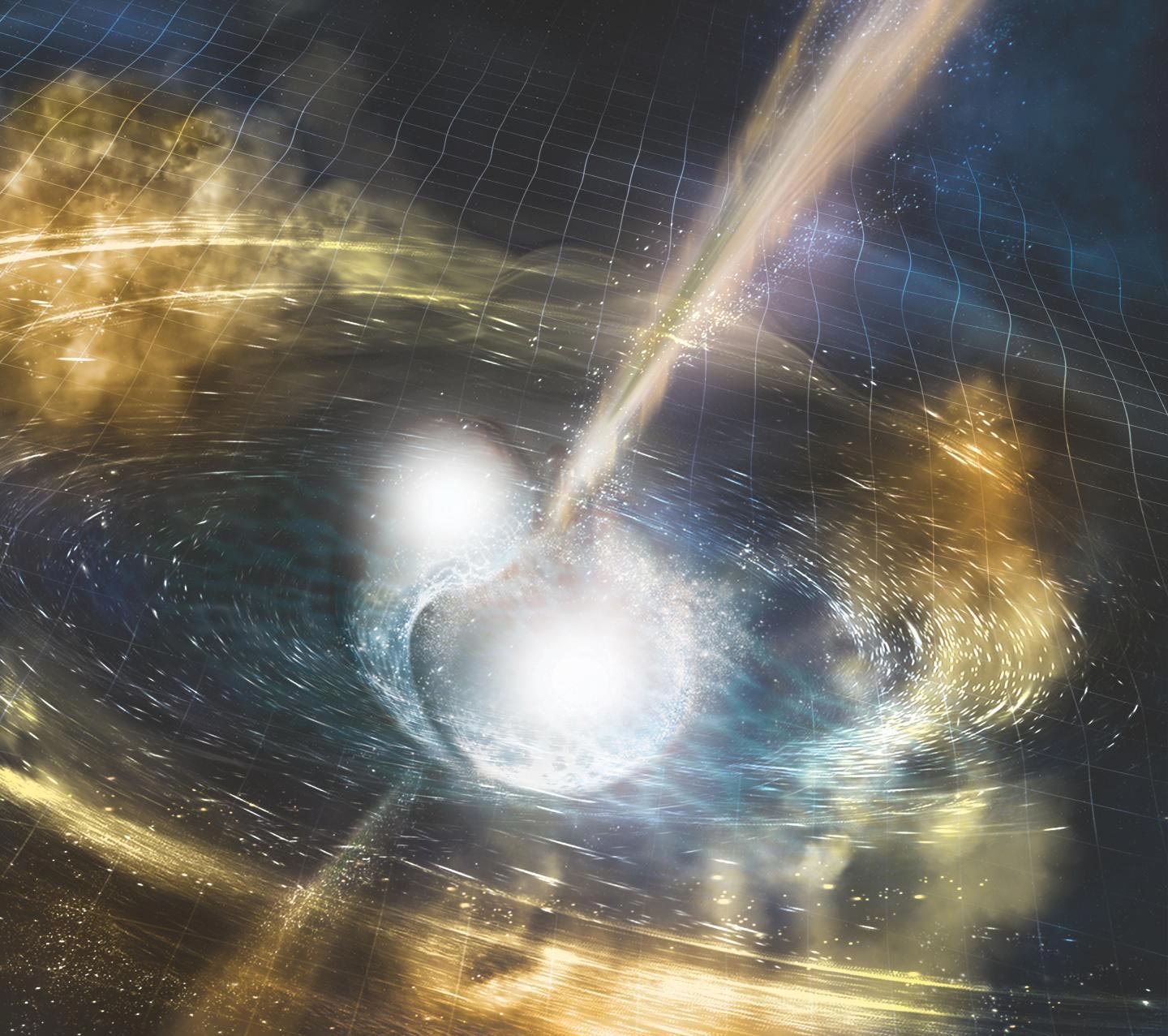 Les astronomes sont surpris par les rayons X persistants des années après la collision Landmark Neutron Star