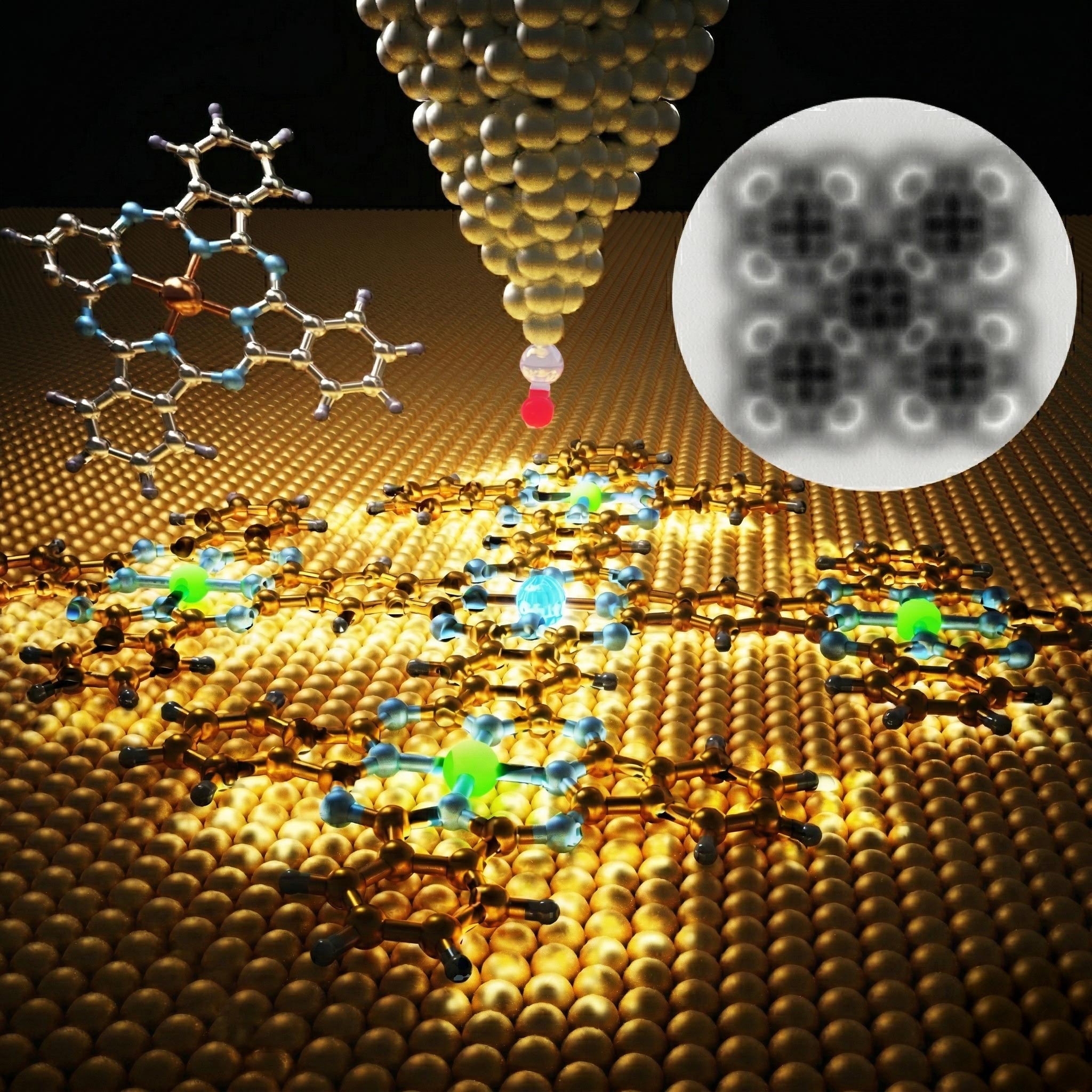 Des scientifiques créent une «;supermolécule;» cinq-en-un pour l’électronique de nouvelle génération