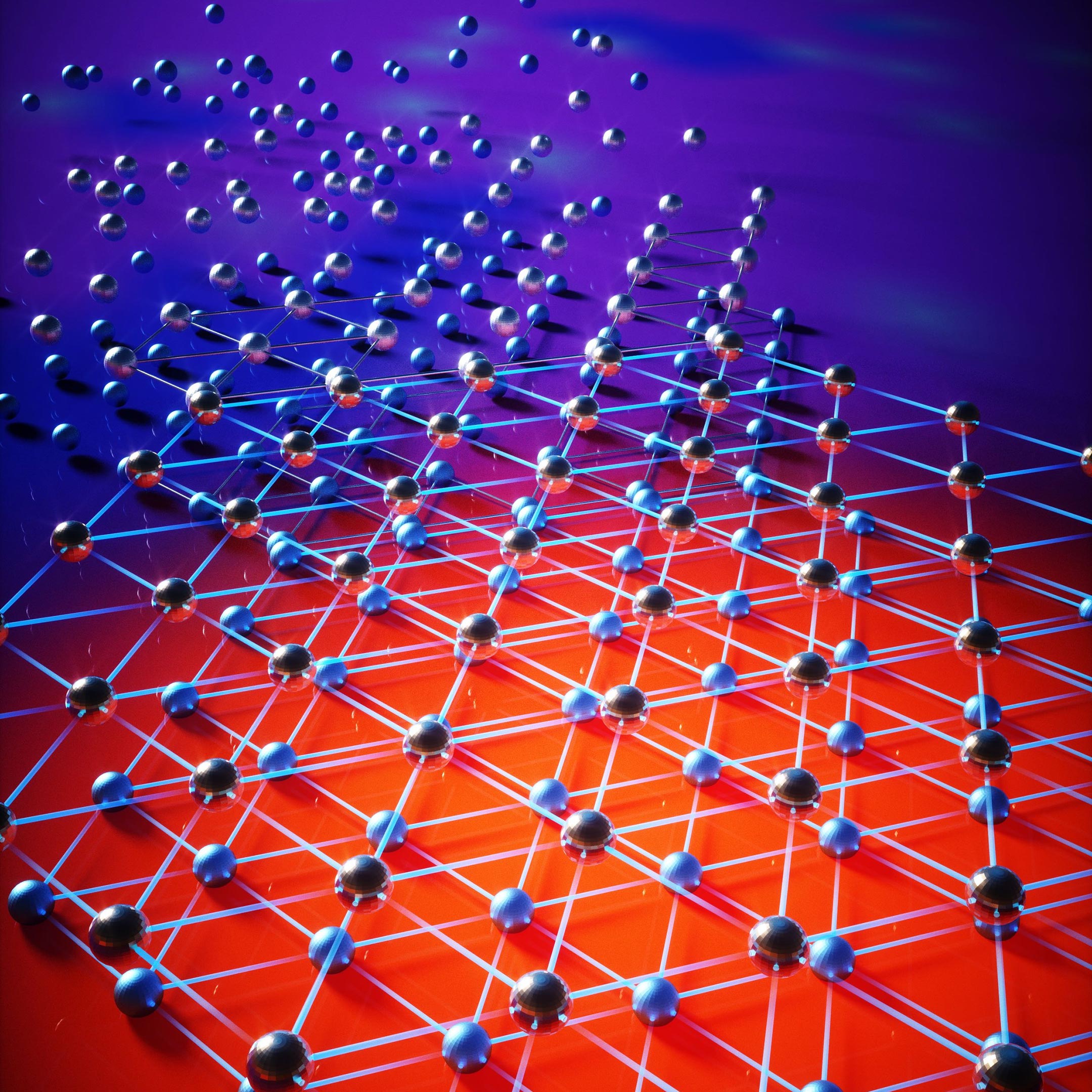 Maisse quantique des cristaux Wigner: Création d'un système pour étudier les transitions de phase quantique