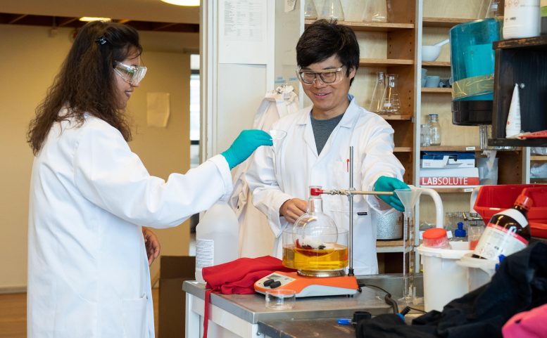 Shriaya Sharma and Yang Yang