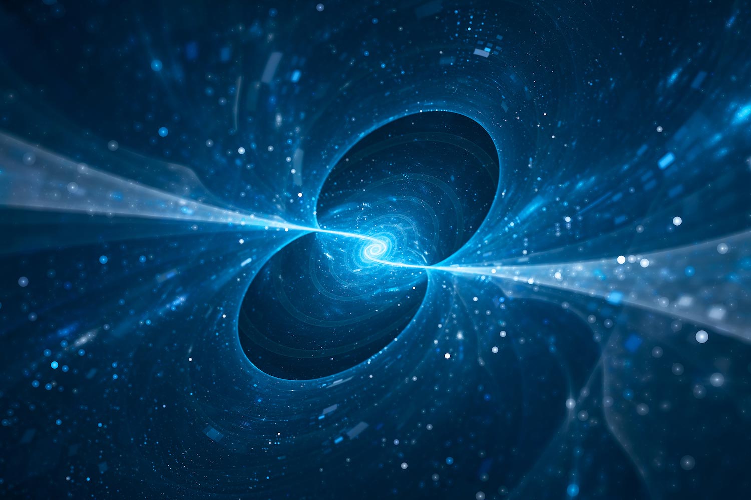 Clues sur les composants manquants de l'univers des ondulations dans l'espace-temps