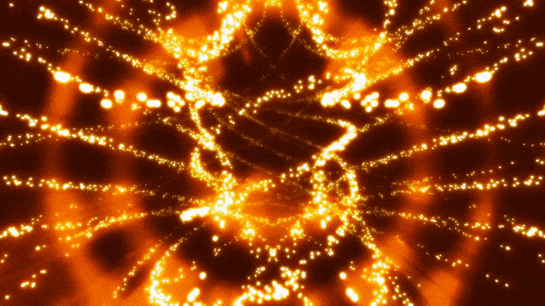 Super particules tourbillonnantes: les physiciens déconcertés par un nouvel état de matière