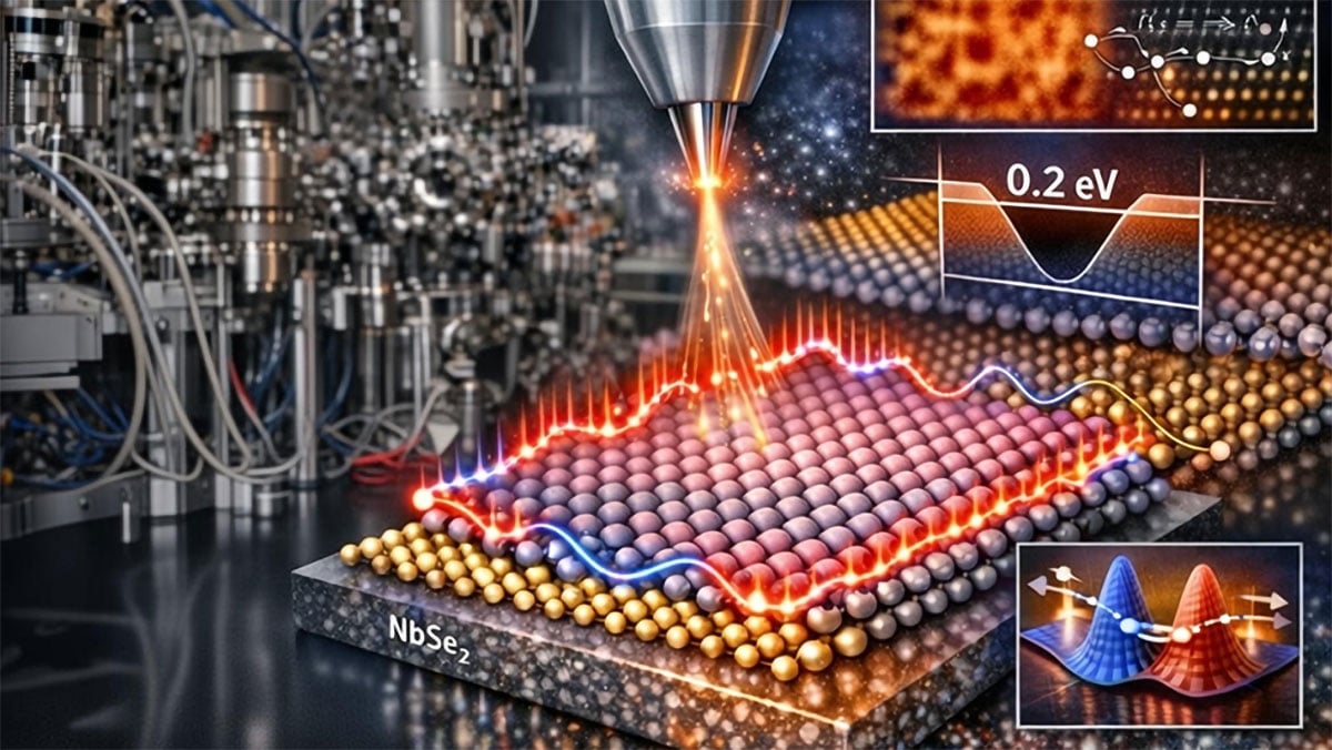 Les physiciens réalisent enfin en laboratoire un cristal topologique 2D prévu depuis longtemps