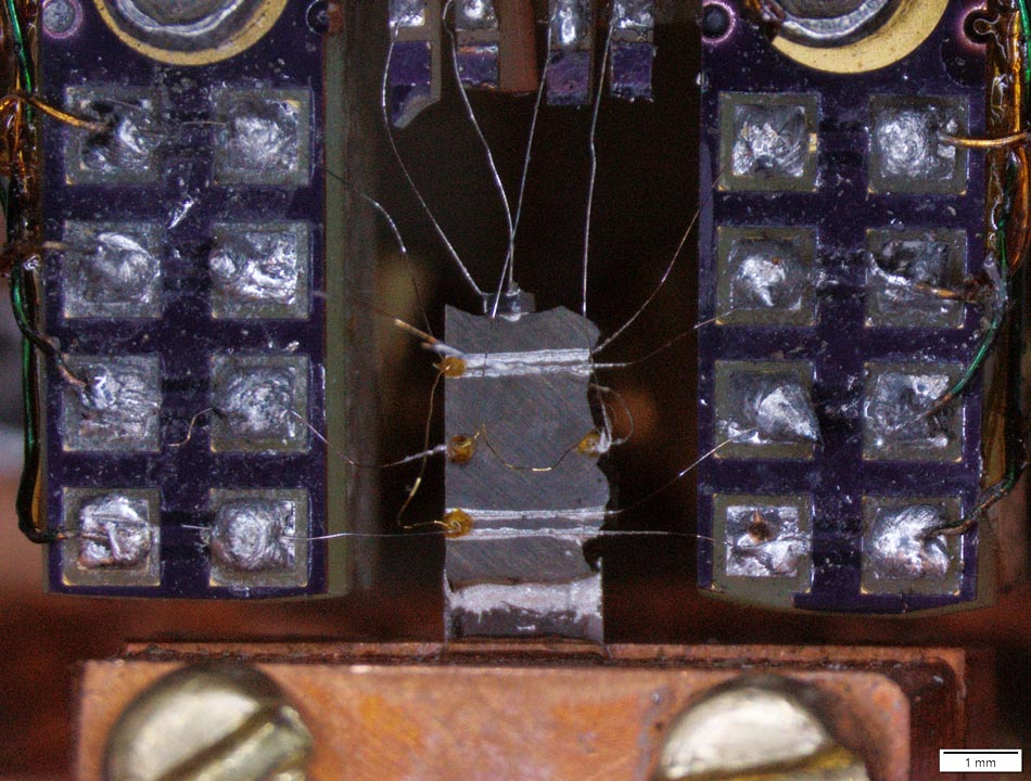 Tension colossale: le composé d'uranium atteint une conductivité Nernst anormale enregistrée