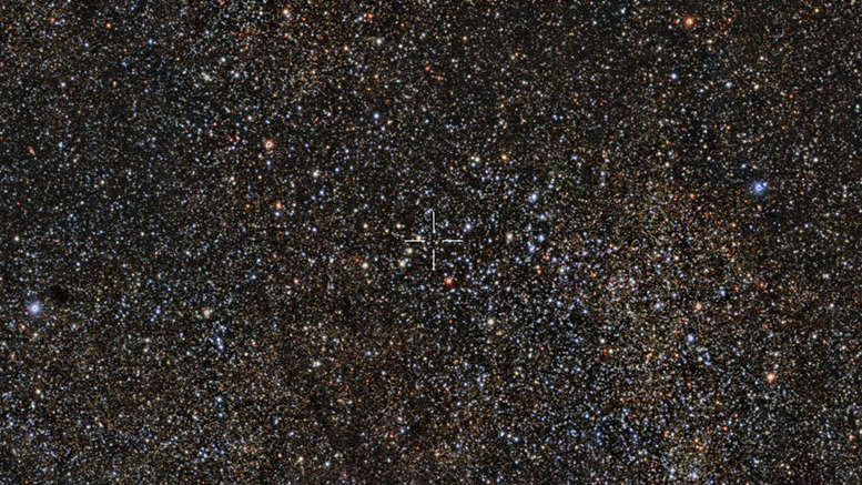 Les astronomes découvrent un groupe d'étoiles massif 