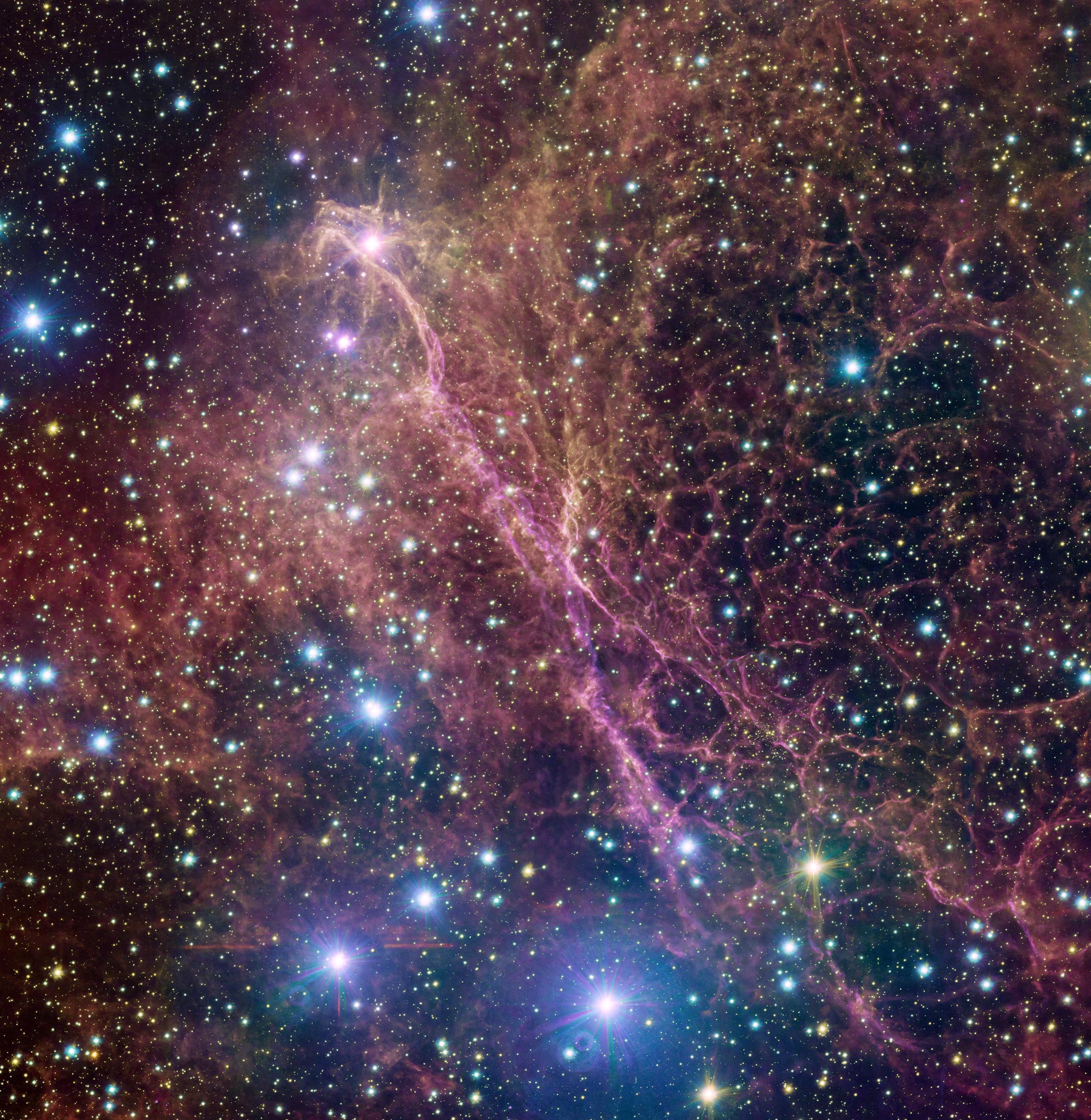 Cette explosion de supernova a toujours l'air à couper le souffle 11 000 ans plus tard